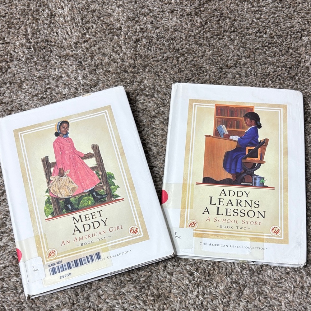 American Girl ADDY hardcover book 1 and 2